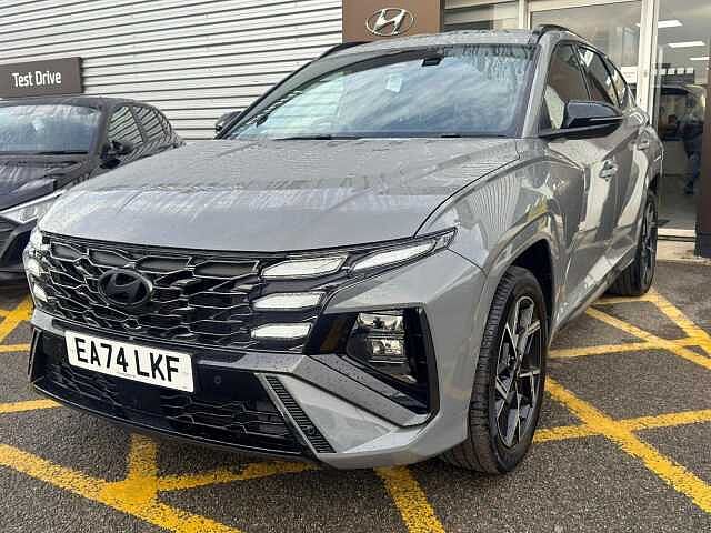Hyundai TUCSON 1.6 T-GDi N Line Auto Euro 6 (s/s) 5dr Shadow Grey