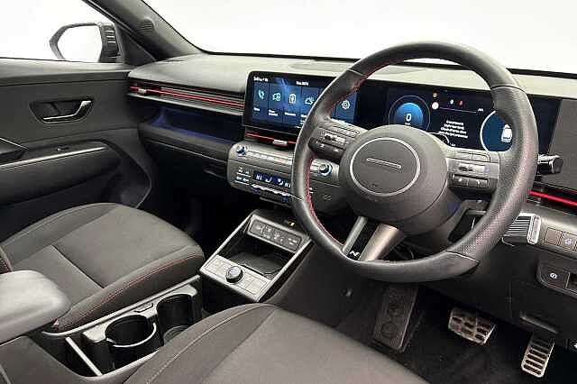 Hyundai KONA 1.6 h-GDi N Line DCT Euro 6 (s/s) 5dr Black