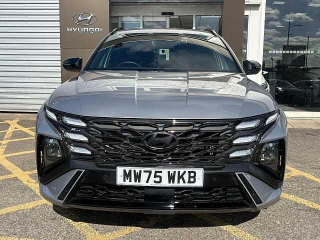 Hyundai TUCSON 1.6 T-GDi N Line Auto Euro 6 (s/s) 5dr Silver